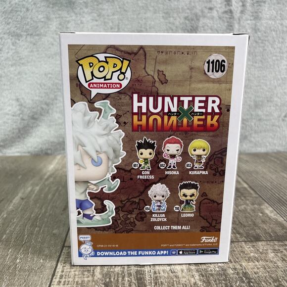 Funko POP! Animation Hunter X Hunter GITD CHASE Killua Zoldyck #1106 Exclusive - Picture 3 of 6